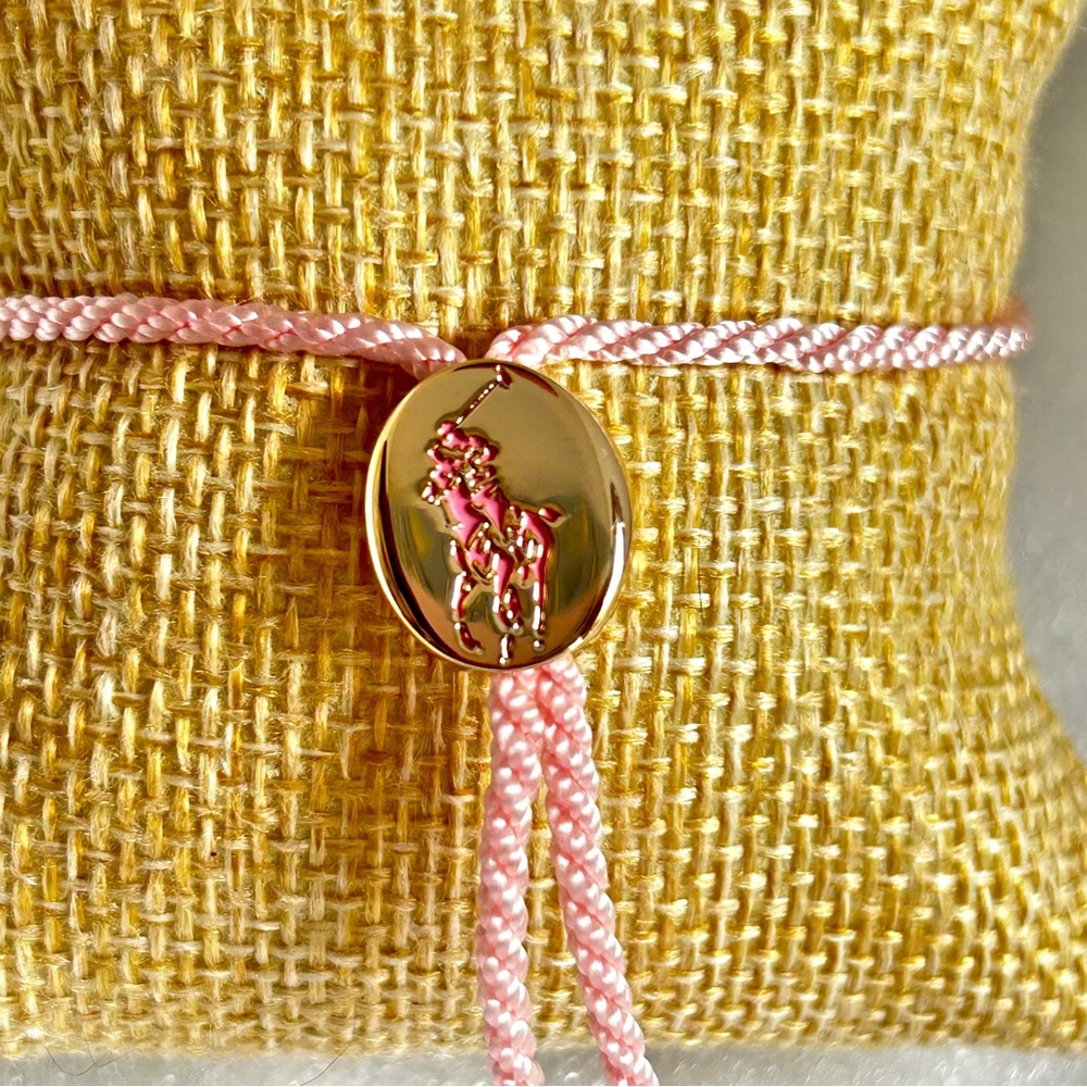 Ralph Lauren Pink Pony Adjustable Bracelet